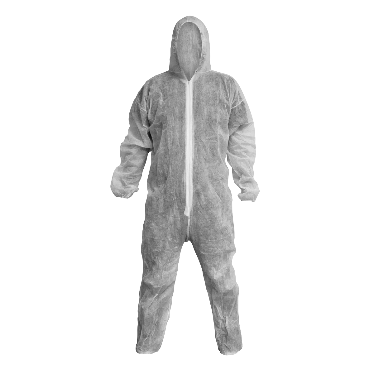 Disposable Coverall White - Large Image 0