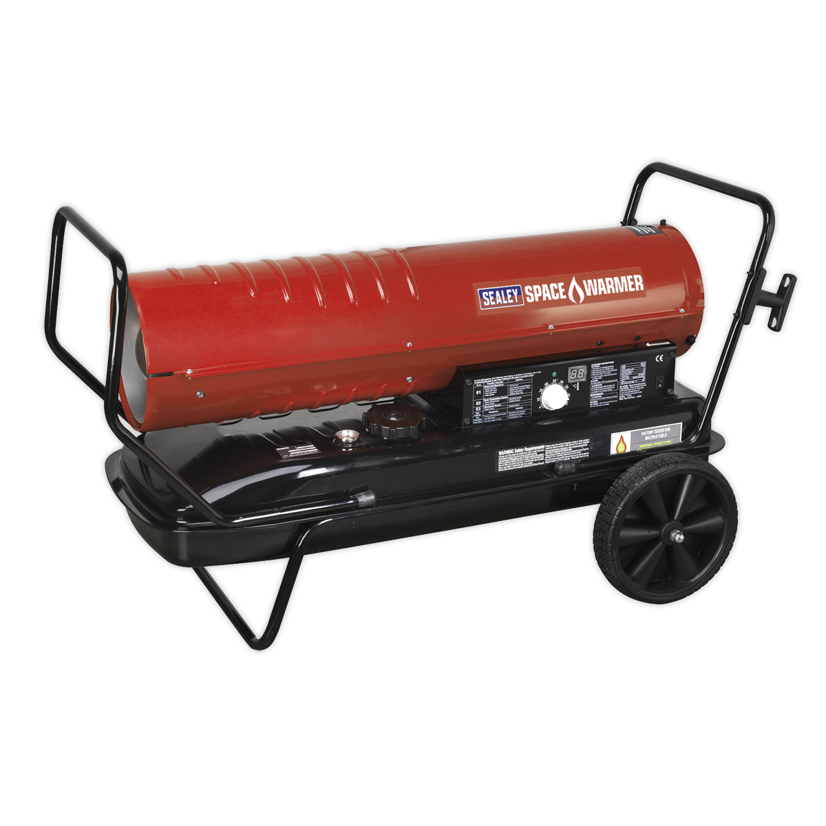 Space Warmer® Paraffin/Kerosene/Diesel Heater 215,000Btu/hr with Wheels