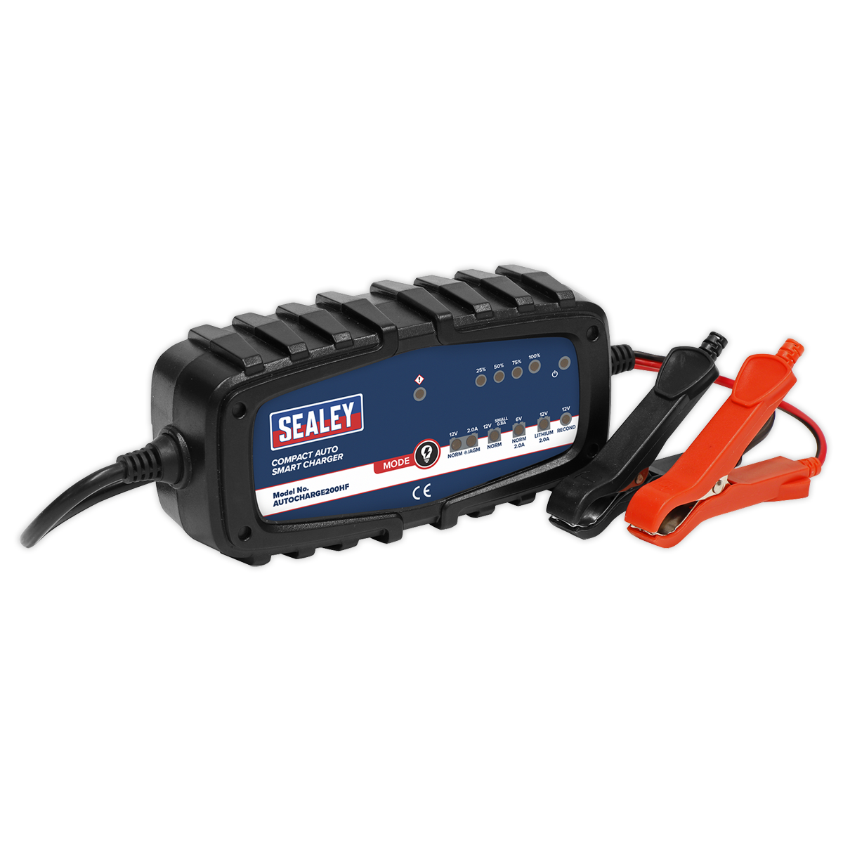 Compact Auto Smart Charger 2A 9-Cycle 6/12V - Lithium