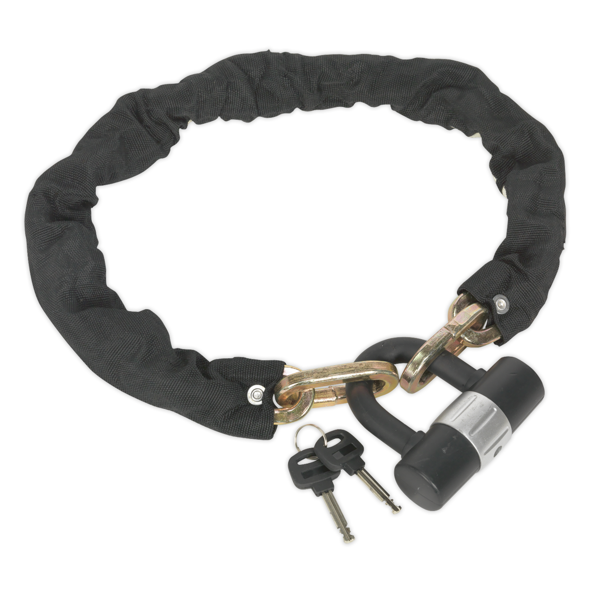 Motorcycle Chain & Disc Lock 12 x 12 x 900mm