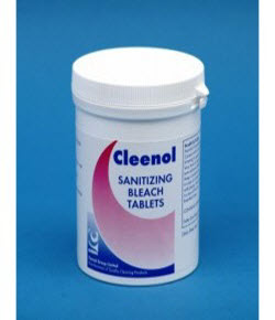 Sanitizing Bleach Tablets (200 per tub) Image 1 Thumbnail